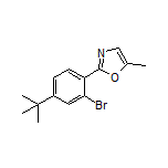 2-[2-Bromo-4-(tert-butyl)phenyl]-5-methyloxazole