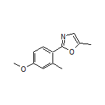 2-(4-Methoxy-2-methylphenyl)-5-methyloxazole