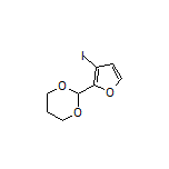 2-(3-Iodofuran-2-yl)-1,3-dioxane