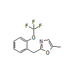 5-Methyl-2-[2-(trifluoromethoxy)benzyl]oxazole