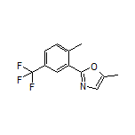 5-Methyl-2-[2-methyl-5-(trifluoromethyl)phenyl]oxazole
