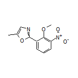2-(2-Methoxy-3-nitrophenyl)-5-methyloxazole
