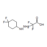 (4,4-Difluorocyclohexyl)hydrazine 2,2,2-Trifluoroacetate