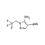 5-Amino-1-(2,2,2-trifluoroethyl)-1H-pyrazole-4-carbonitrile