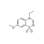 4-Ethyl-7-methoxy-4H-benzo[e][1,2,4]thiadiazine 1,1-Dioxide
