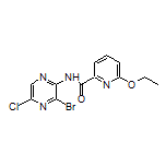 N-(3-Bromo-5-chloropyrazin-2-yl)-6-ethoxypicolinamide