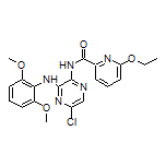 N-[5-Chloro-3-[(2,6-dimethoxyphenyl)amino]pyrazin-2-yl]-6-ethoxypicolinamide