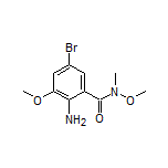 2-Amino-5-bromo-N,3-dimethoxy-N-methylbenzamide