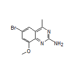 6-Bromo-8-methoxy-4-methylquinazolin-2-amine