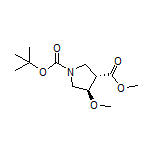 Methyl (3S,4R)-1-Boc-4-methoxypyrrolidine-3-carboxylate