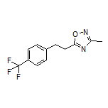 3-Methyl-5-[4-(trifluoromethyl)phenethyl]-1,2,4-oxadiazole