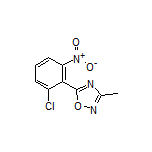5-(2-Chloro-6-nitrophenyl)-3-methyl-1,2,4-oxadiazole