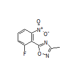 5-(2-Fluoro-6-nitrophenyl)-3-methyl-1,2,4-oxadiazole