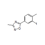 5-(3-Iodo-4-methylphenyl)-3-methyl-1,2,4-oxadiazole