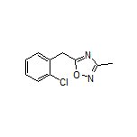 5-(2-Chlorobenzyl)-3-methyl-1,2,4-oxadiazole