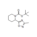 5-(1-Boc-piperidin-2-yl)-3-methyl-1,2,4-oxadiazole