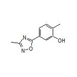 2-Methyl-5-(3-methyl-1,2,4-oxadiazol-5-yl)phenol