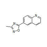3-Methyl-5-(quinolin-6-yl)-1,2,4-oxadiazole