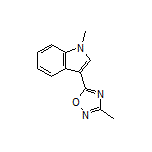 3-Methyl-5-(1-methyl-1H-indol-3-yl)-1,2,4-oxadiazole