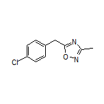 5-(4-Chlorobenzyl)-3-methyl-1,2,4-oxadiazole