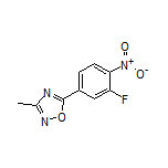 5-(3-Fluoro-4-nitrophenyl)-3-methyl-1,2,4-oxadiazole