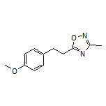 5-(4-Methoxyphenethyl)-3-methyl-1,2,4-oxadiazole