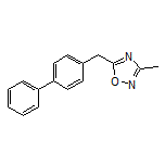 5-[[1,1’-Biphenyl]-4-ylmethyl]-3-methyl-1,2,4-oxadiazole