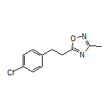 5-(4-Chlorophenethyl)-3-methyl-1,2,4-oxadiazole
