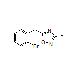5-(2-Bromobenzyl)-3-methyl-1,2,4-oxadiazole