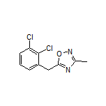 5-(2,3-dichlorobenzyl)-3-methyl-1,2,4-oxadiazole