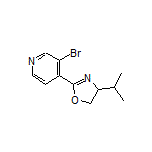 2-(3-Bromopyridin-4-yl)-4-isopropyl-4,5-dihydrooxazole