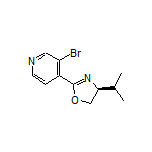 (S)-2-(3-Bromopyridin-4-yl)-4-isopropyl-4,5-dihydrooxazole