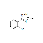 5-(2-Bromophenyl)-3-methyl-1,2,4-oxadiazole