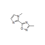 3-Methyl-5-(1-methyl-1H-imidazol-2-yl)-1,2,4-oxadiazole