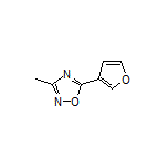 5-(Furan-3-yl)-3-methyl-1,2,4-oxadiazole