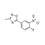 5-(4-Fluoro-3-nitrophenyl)-3-methyl-1,2,4-oxadiazole