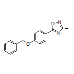 5-[4-(Benzyloxy)phenyl]-3-methyl-1,2,4-oxadiazole