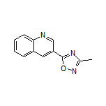 3-Methyl-5-(quinolin-3-yl)-1,2,4-oxadiazole