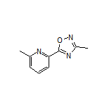 3-Methyl-5-(6-methylpyridin-2-yl)-1,2,4-oxadiazole