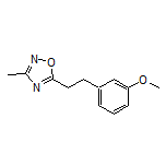 5-(3-Methoxyphenethyl)-3-methyl-1,2,4-oxadiazole
