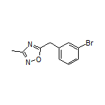 5-(3-Bromobenzyl)-3-methyl-1,2,4-oxadiazole