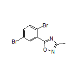 5-(2,5-Dibromophenyl)-3-methyl-1,2,4-oxadiazole