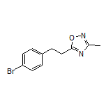 5-(4-Bromophenethyl)-3-methyl-1,2,4-oxadiazole