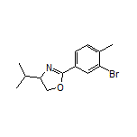 2-(3-Bromo-4-methylphenyl)-4-isopropyl-4,5-dihydrooxazole