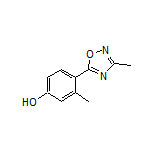 3-Methyl-4-(3-methyl-1,2,4-oxadiazol-5-yl)phenol