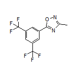 5-[3,5-Bis(trifluoromethyl)phenyl]-3-methyl-1,2,4-oxadiazole