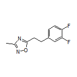 5-(3,4-Difluorophenethyl)-3-methyl-1,2,4-oxadiazole