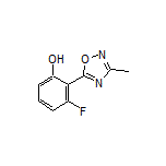 3-Fluoro-2-(3-methyl-1,2,4-oxadiazol-5-yl)phenol