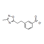 3-Methyl-5-(3-nitrophenethyl)-1,2,4-oxadiazole