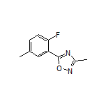 5-(2-Fluoro-5-methylphenyl)-3-methyl-1,2,4-oxadiazole